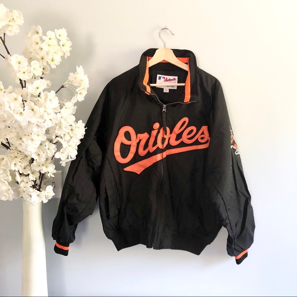 Vintage Baltimore Orioles Fleece Lined Jacket